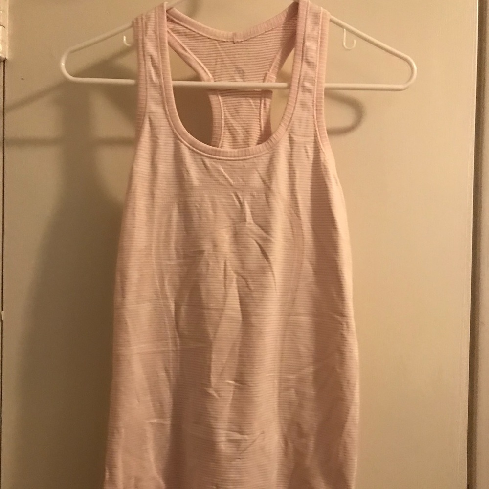 Lululemon Run Swiftly Racerback - light pink